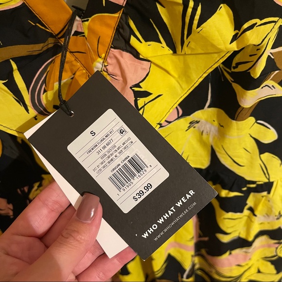 Who What Wear Floral Maxi Dress - Picture 6 of 6